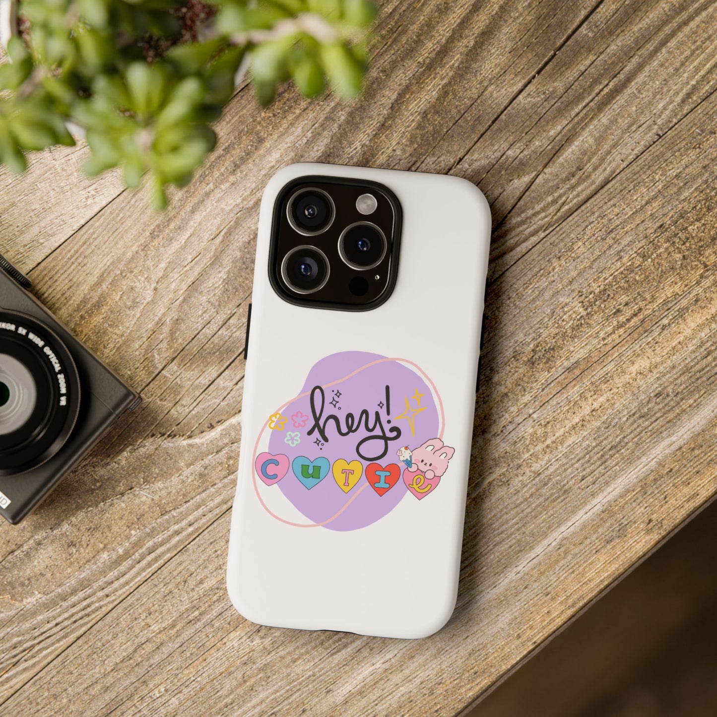 Hey Cutie Tough Cases