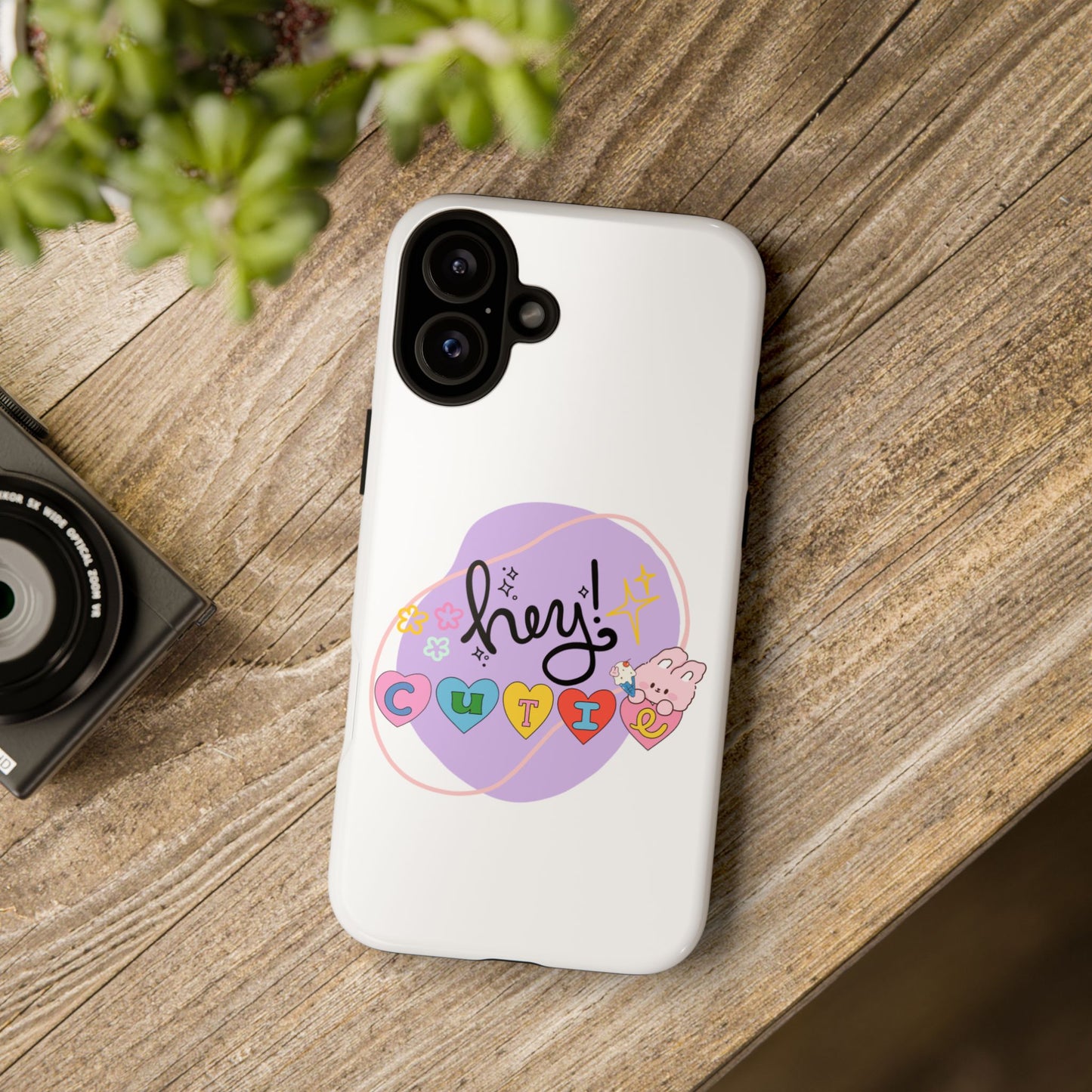 Hey Cutie Tough Cases