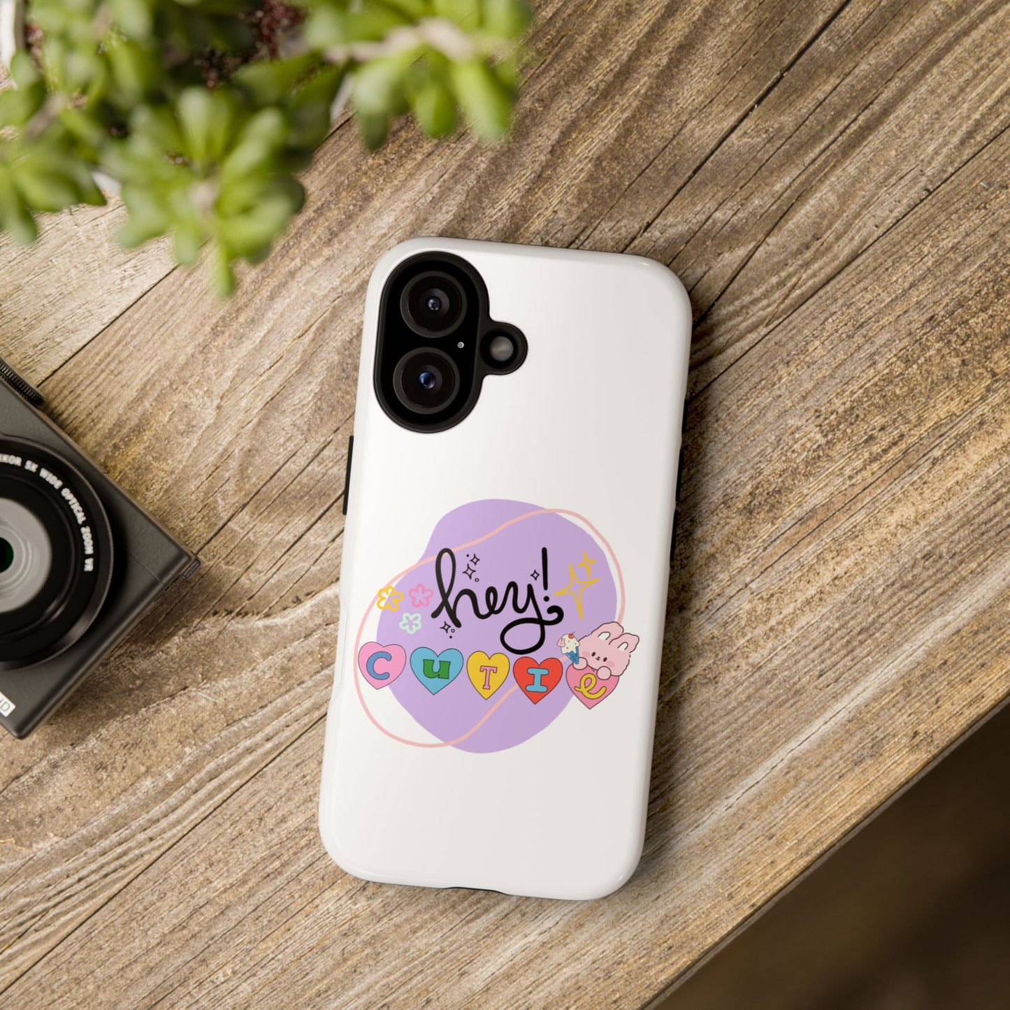 Hey Cutie Tough Cases