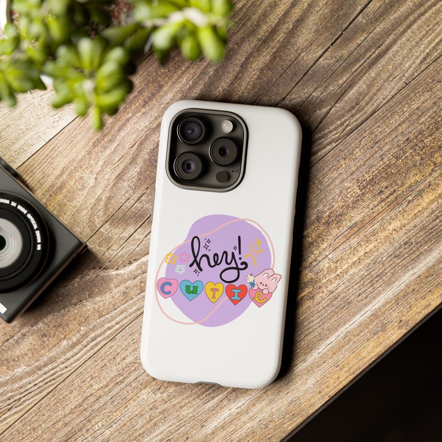 Hey Cutie Tough Cases