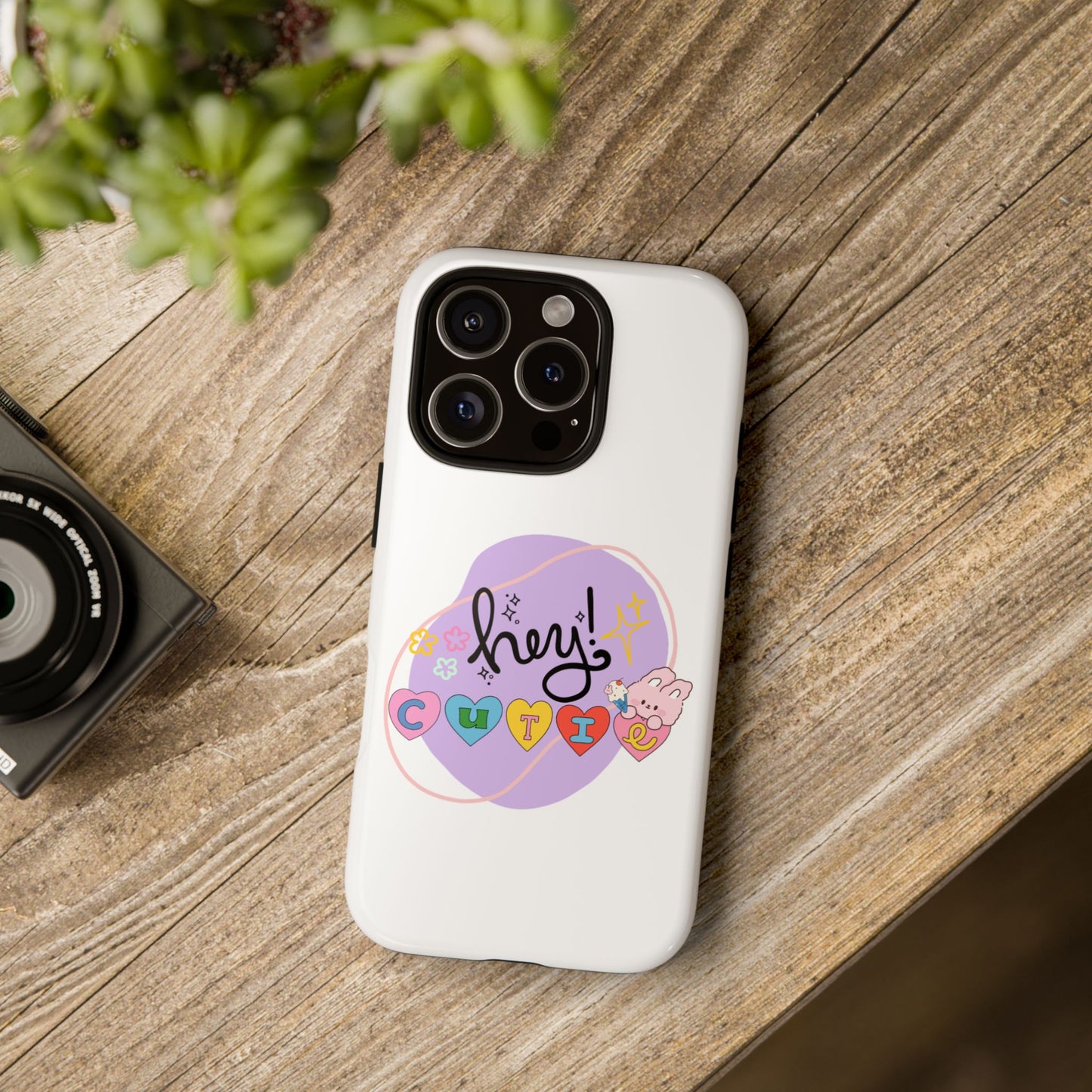 Hey Cutie Tough Cases