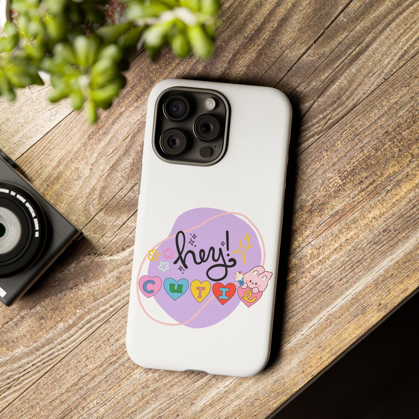 Hey Cutie Tough Cases