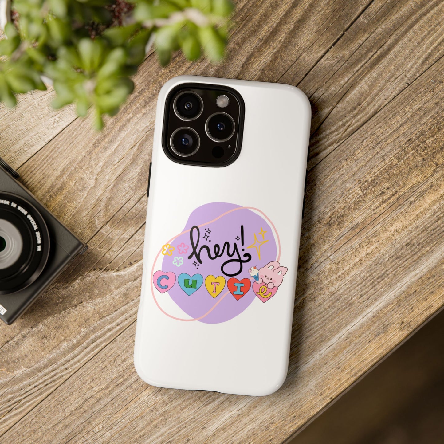 Hey Cutie Tough Cases