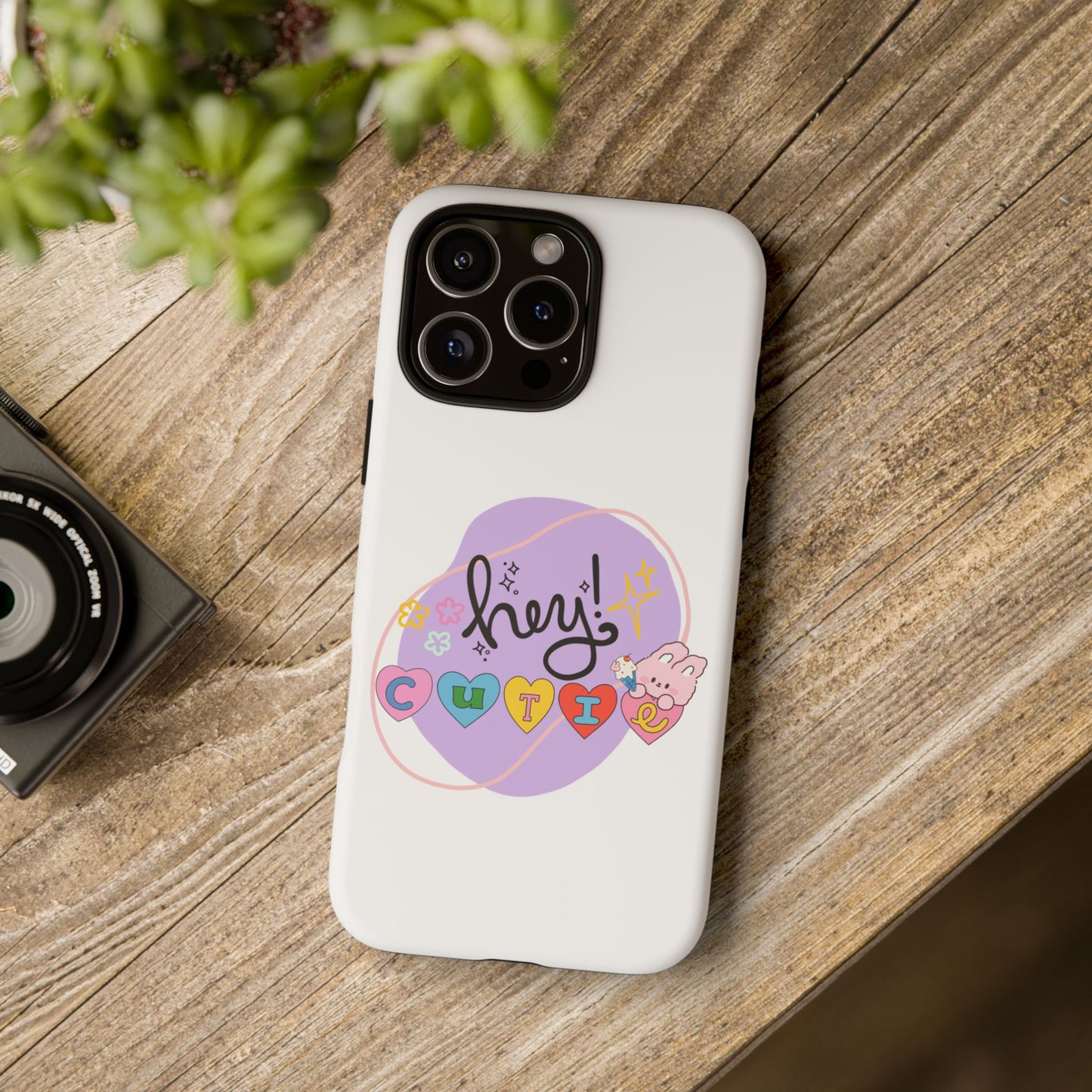 Hey Cutie Tough Cases