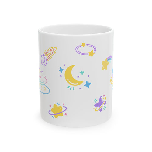 Cat Galaxy Ceramic Mug (11oz, 15oz)