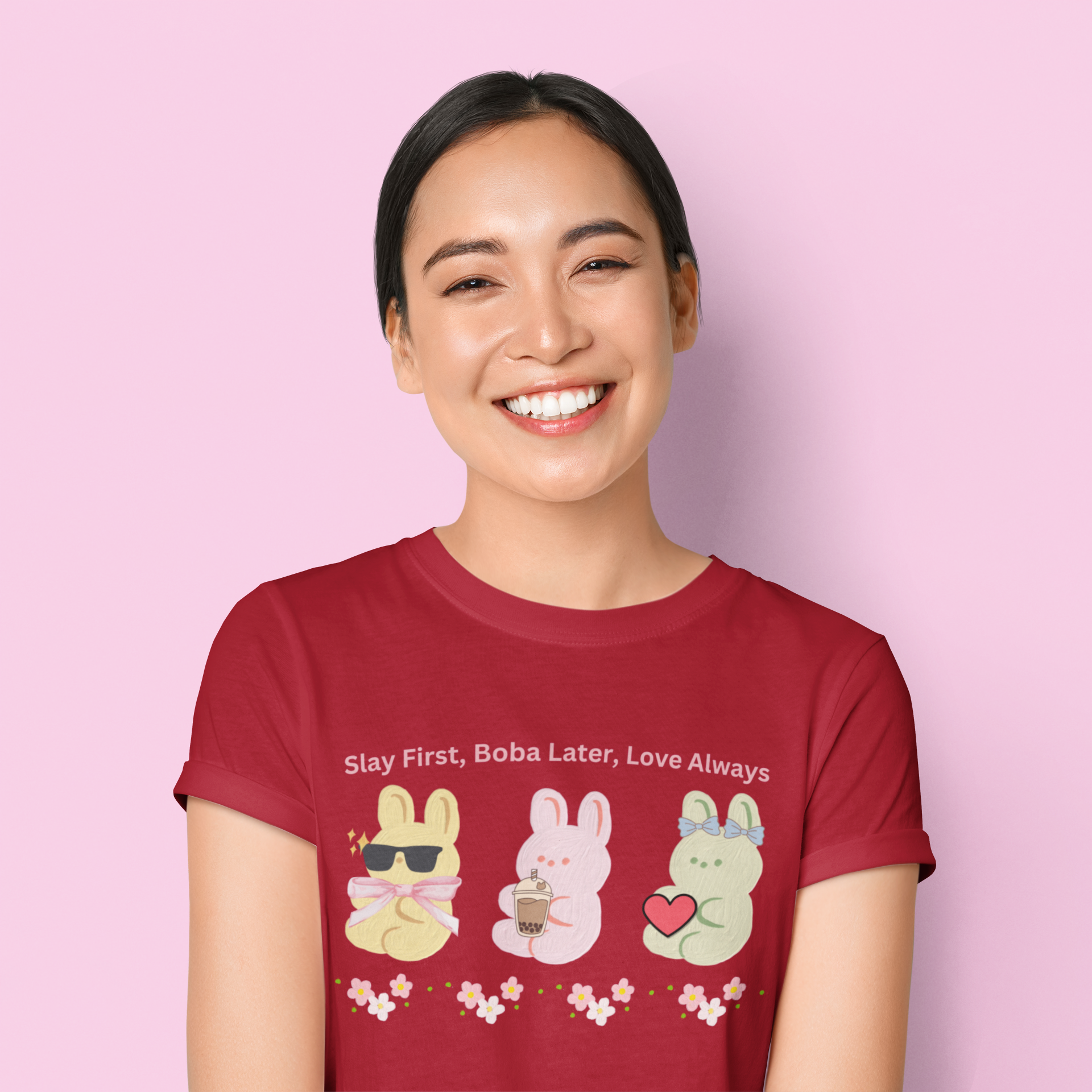 Slay First, Boba Later, Love Always Shirt