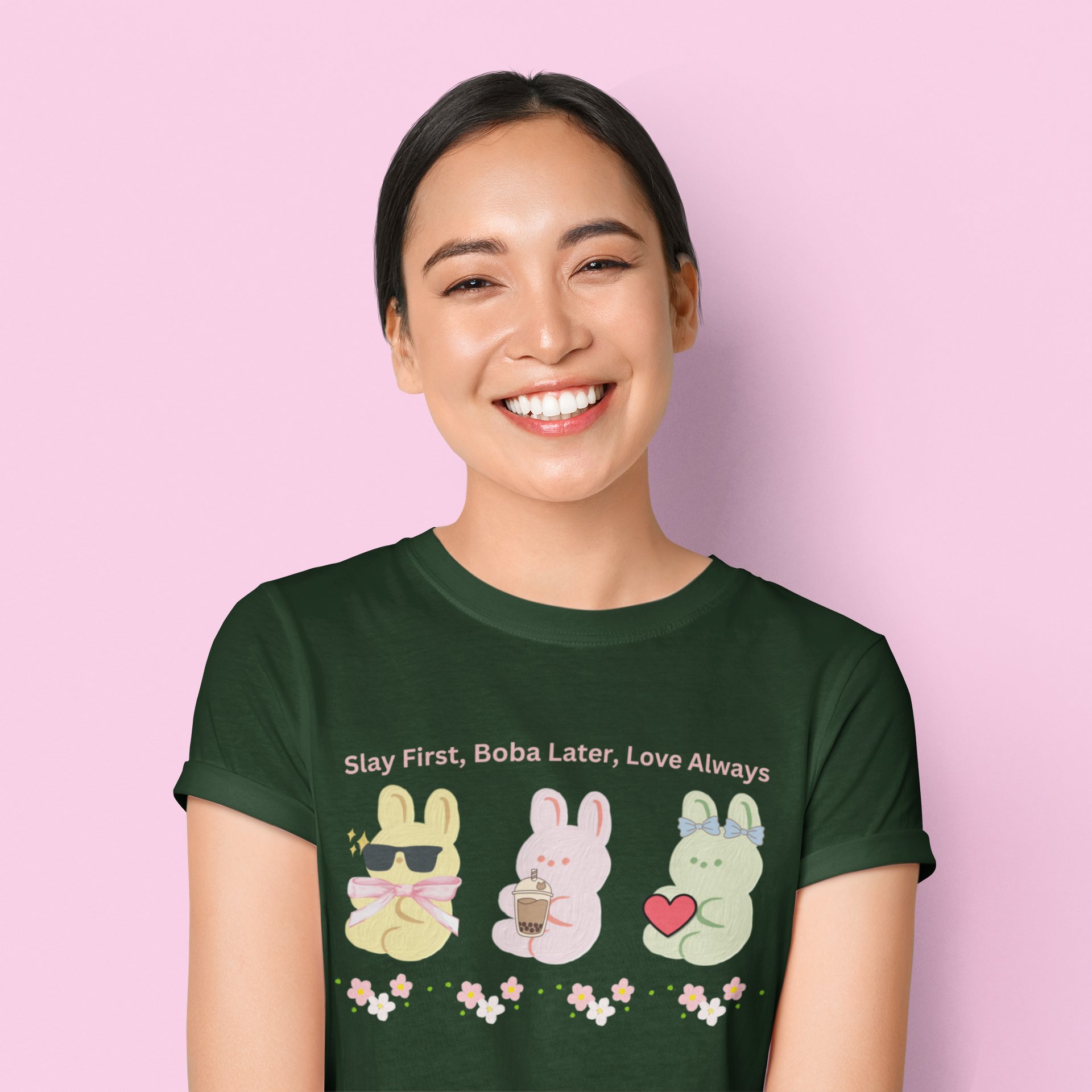 Slay First, Boba Later, Love Always Shirt