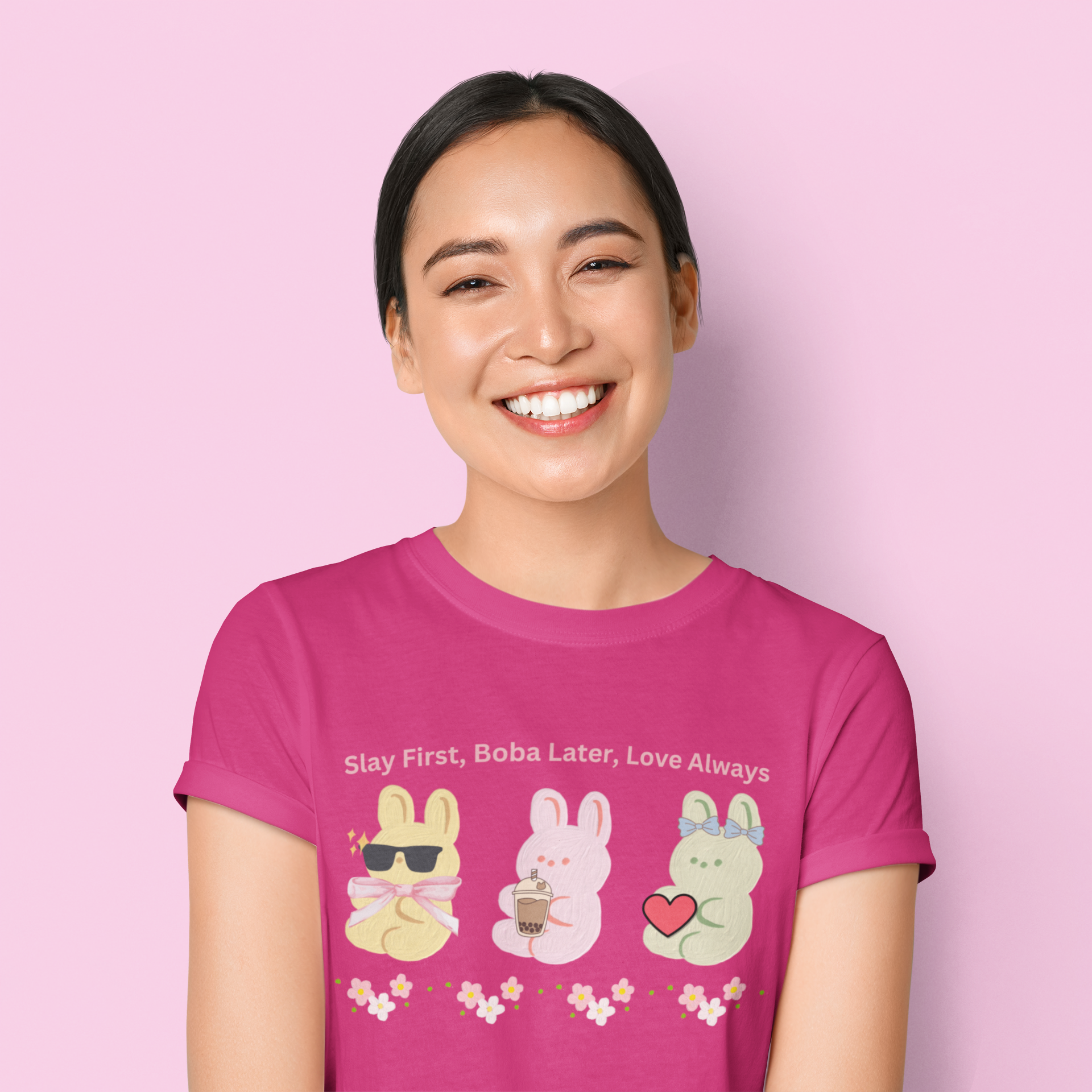 Slay First, Boba Later, Love Always Shirt