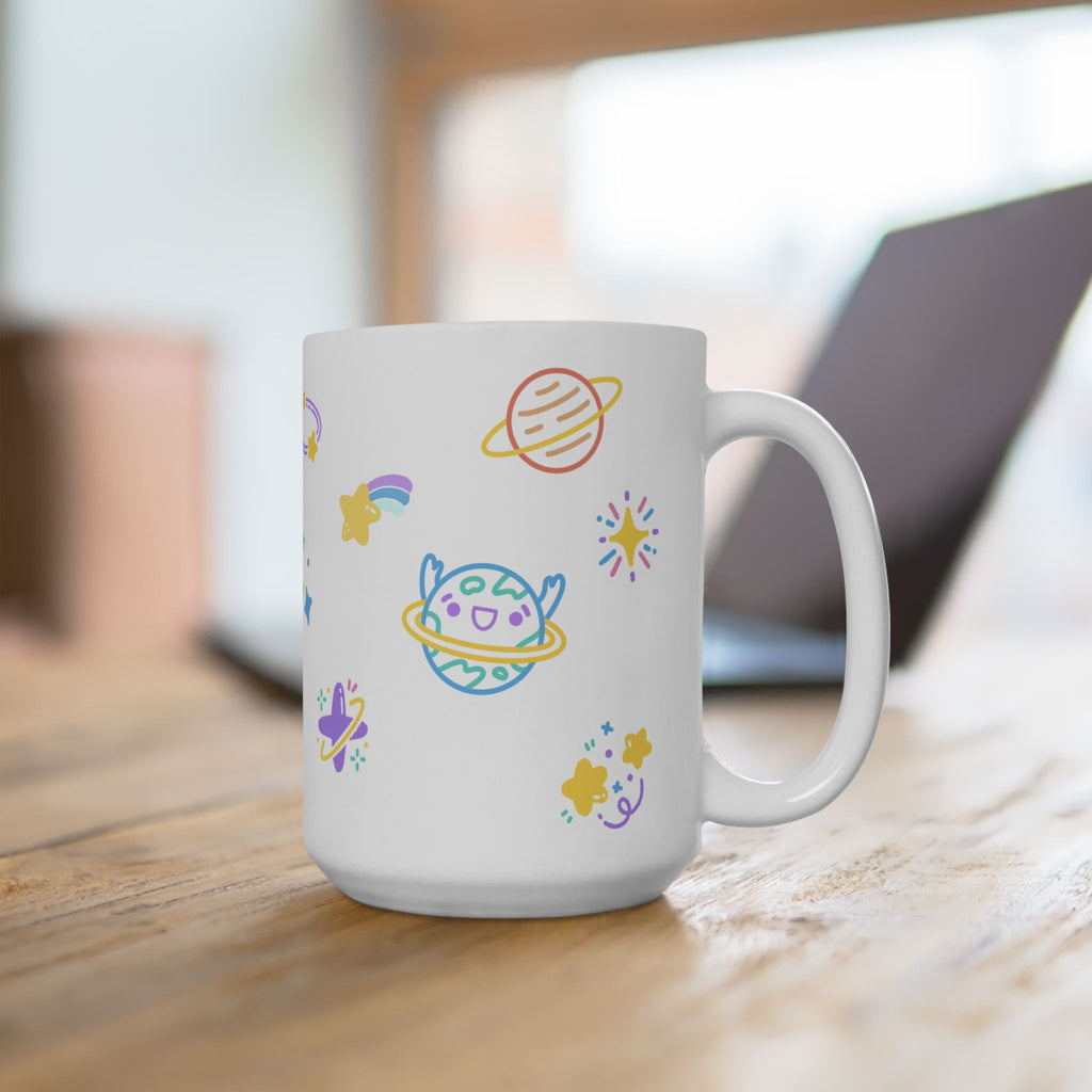 Cat Galaxy Ceramic Mug (11oz, 15oz)